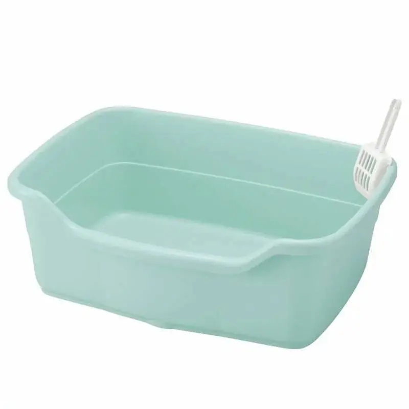 Richell   60cm 特大貓砂盤 (湖水藍色)